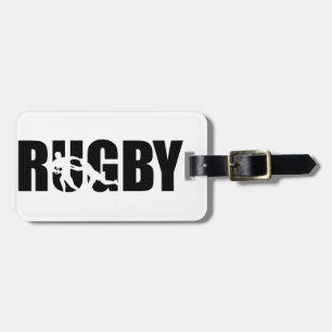 Rugby Luggage Tag