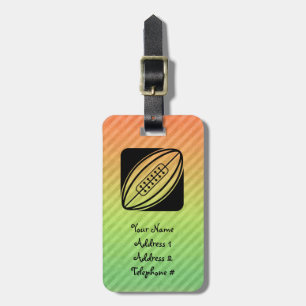 Rugby Luggage Tag
