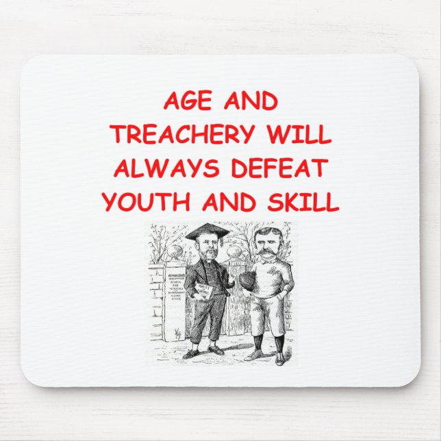 rugby mouse mat (Front)