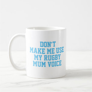 Rugby mum Gift Mug   Funny Quote Slogan Coach