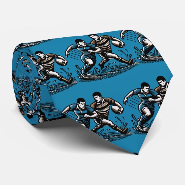 Rugby Neck Tie (Rolled)