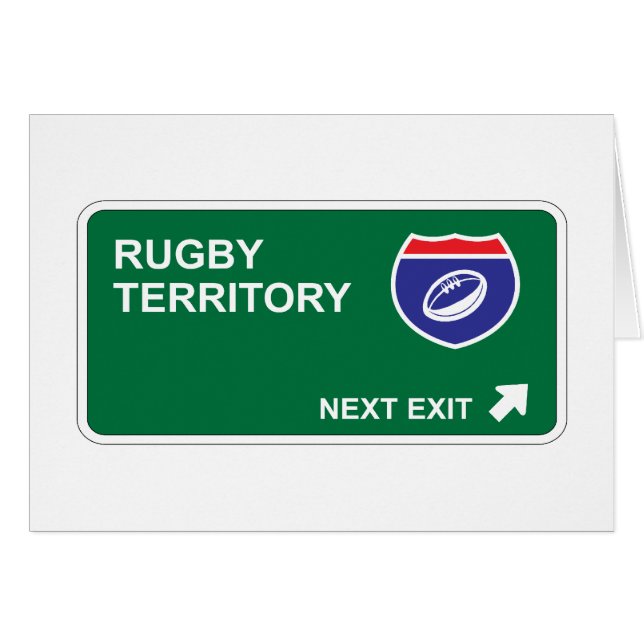 Rugby Next Exit (Front Horizontal)