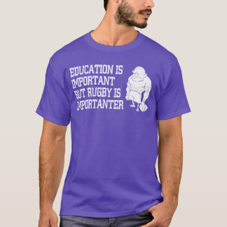 Rugby Over Education girl T-Shirt