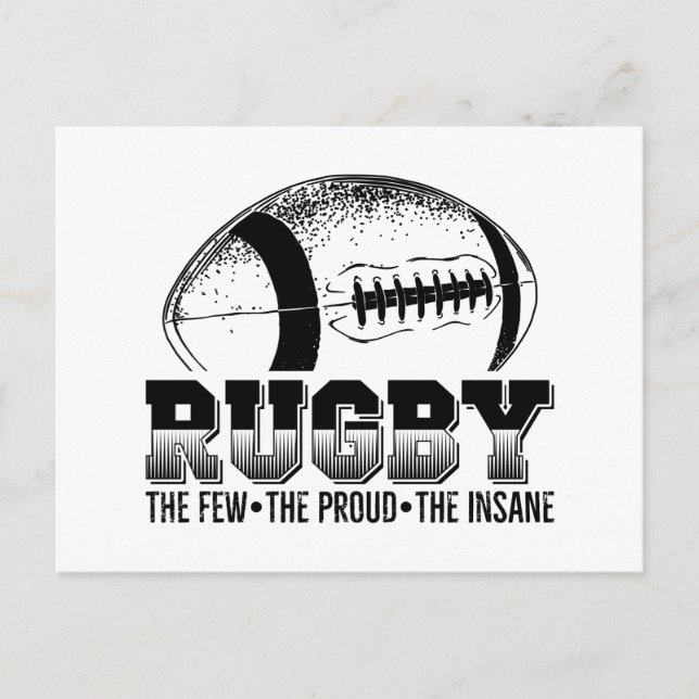 Rugby Player | Coach Team Sports Gifts Postcard (Front)