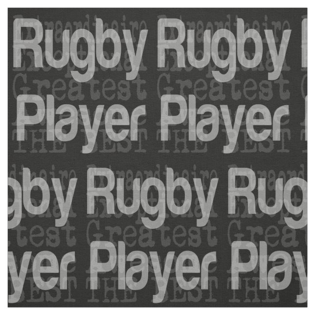 Rugby Player Extraordinaire Fabric (Swatch)