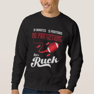 Rugby Player for 80 Minutes rugby Sweatshirt