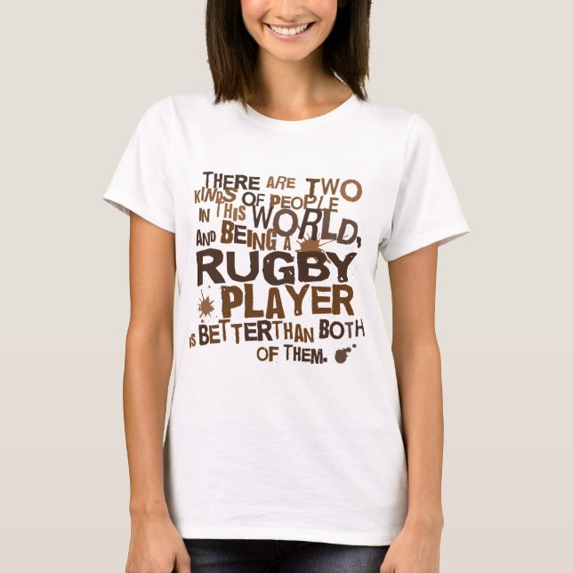 Rugby Player Gift T-Shirt (Front)