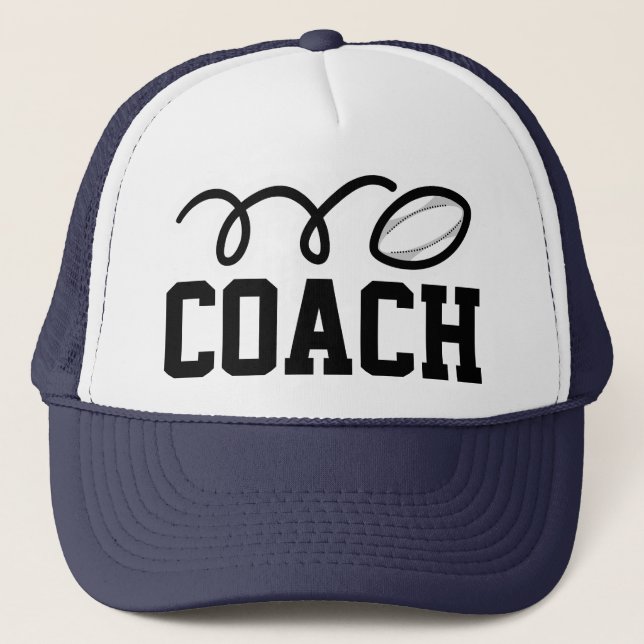 Rugby player hat | coach cap (Front)