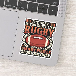 Rugby Player Kind Of A Smart People Sport Funny