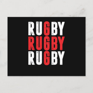 Rugby Player Rugby Team Rugby Football Gift Postcard
