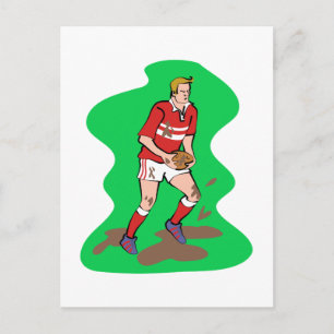 Rugby Postcard