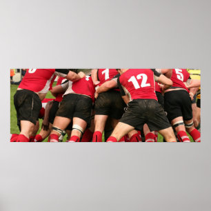 rugby poster