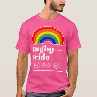 Rugby Pride LGBTQIA Gay T-Shirt