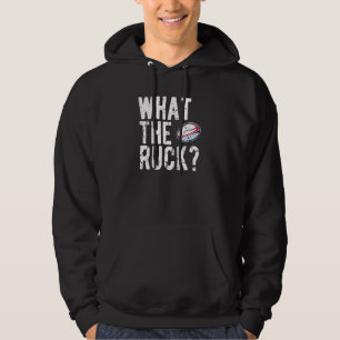 Rugby Pun What The Ruck Rugby Players Hoodie