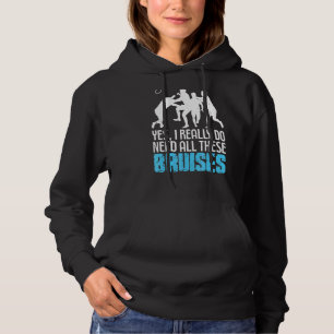Rugby Quote For A Rugby Teammate Hoodie