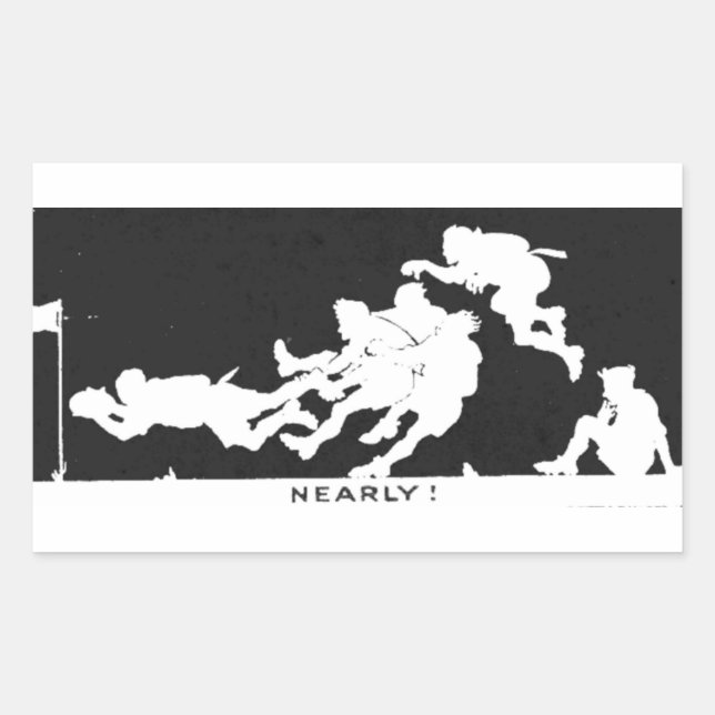 RUGBY RECTANGULAR STICKER (Front)