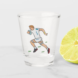 Rugby Shot Glass