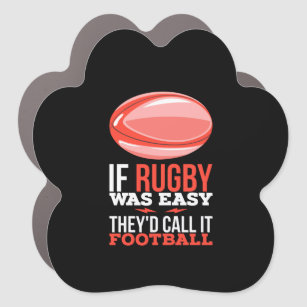 Rugby Sport Gift Car Magnet