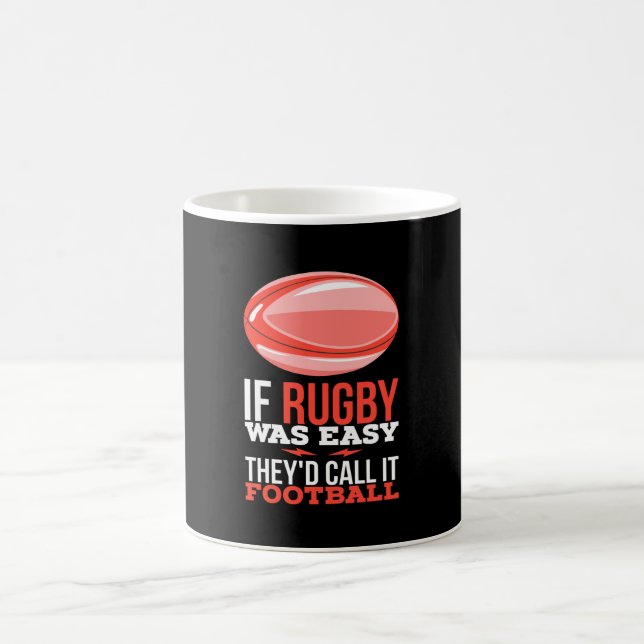 Rugby Sport Gift Coffee Mug (Center)