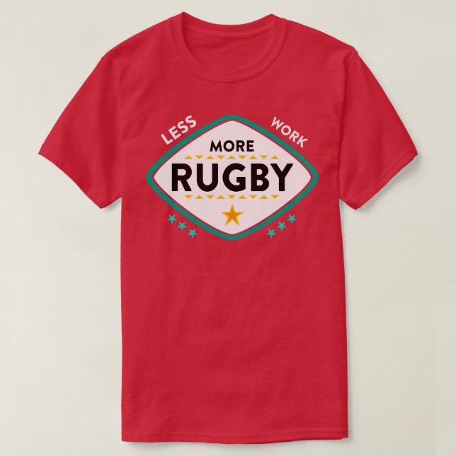 Rugby Sports Gift T-Shirt (Design Front)