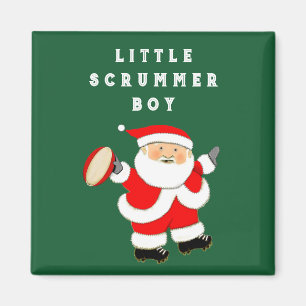 Rugby Sports Holiday Gift Magnet
