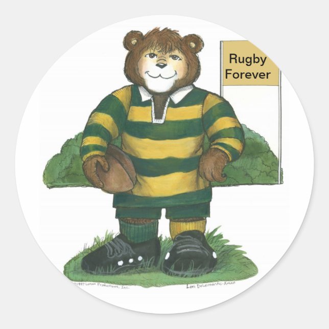 Rugby Sticker (Front)