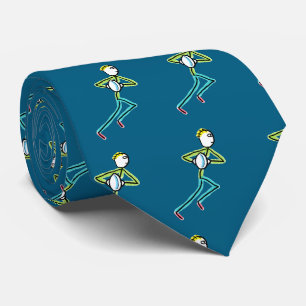 Rugby Stickman Tie