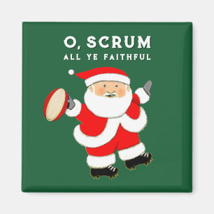 Rugby Stocking Stuffers Magnet