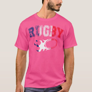 Rugby Supporter Ball Nations Australia Baseball T-Shirt
