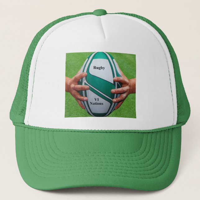 Rugby Trucker hat (Front)
