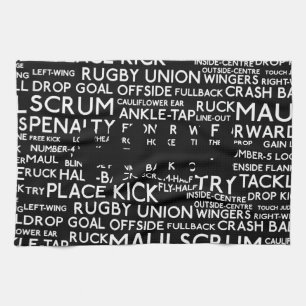 Rugby Union Gifts Tea Towel