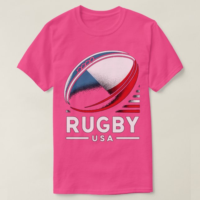 Rugby USA T-Shirt (Design Front)