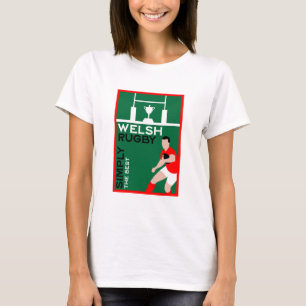 Rugby Wales Fan Art T-Shirt