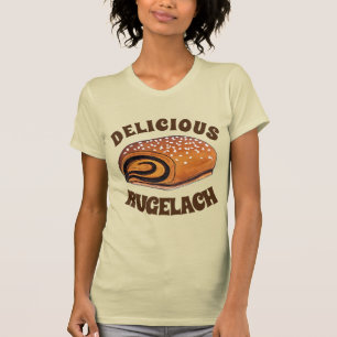 Rugelach Jewish Polish Crescent Roll Pastry Bakery T-Shirt