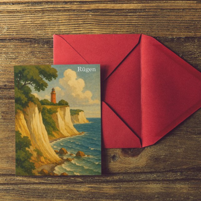 Rügen Germany Baltic Sea Travel Postcard (Rügen Germany Baltic Sea Travel Postcard)