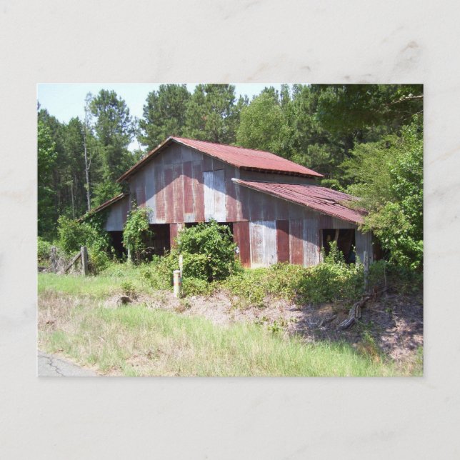 Rugged Barn Postcard (Front)