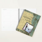 Rugged Blue Planks Planner Notebook