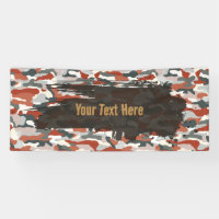 Rugged Brown Camouflage Long