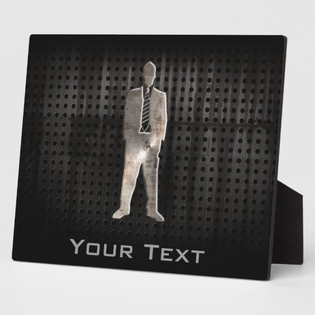 Rugged Business Suit Plaque (Side)