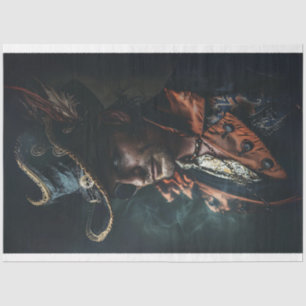Rugged Captain Charisma Pirate Decoupage Tissue Paper