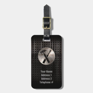 Rugged Carpenter Tools Luggage Tag