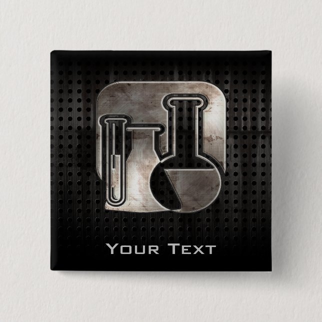 Rugged Chemistry 15 Cm Square Badge (Front)