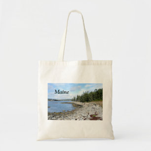rugged coast of Maine Tote Bag