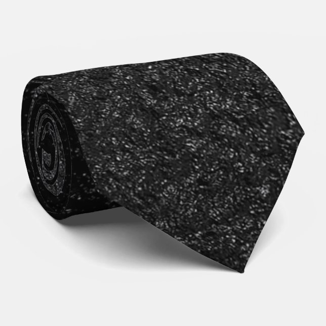 Rugged Dark Neck tie (Rolled)