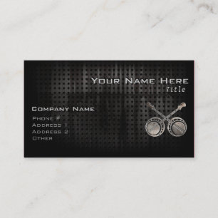 Rugged Duelling Banjos Business Card