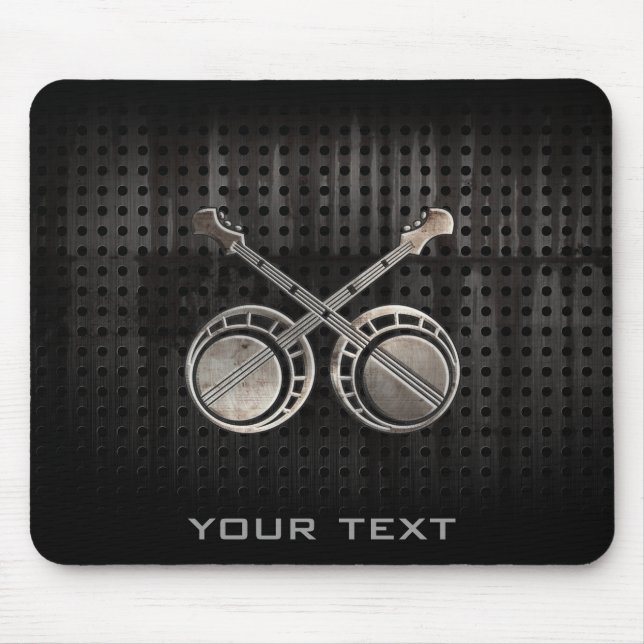 Rugged Duelling Banjos Mouse Mat (Front)