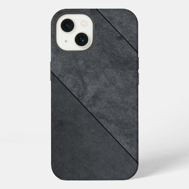 Rugged Gradient Concrete iPhone Case (Back)
