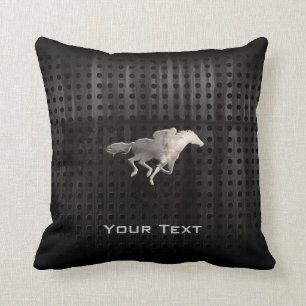 Rugged Horse Racing Cushion