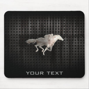 Rugged Horse Racing Mouse Mat