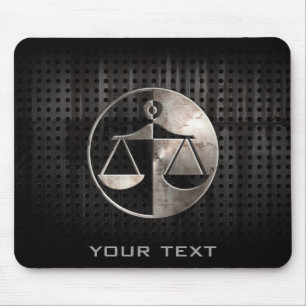 Rugged Justice Scales Mouse Mat
